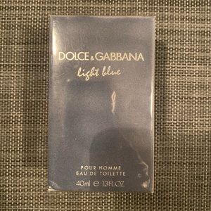 Brand New Dolce & Gabbana Light Blue Mens 1.3oz
